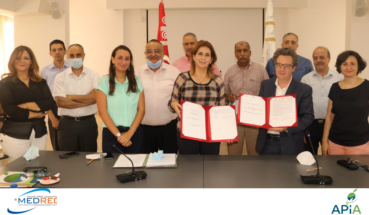MEDREC and the Agency for the Promotion of Agriculture Investments (APIA) sign a collaboration agreement on energy saving and sustainable development