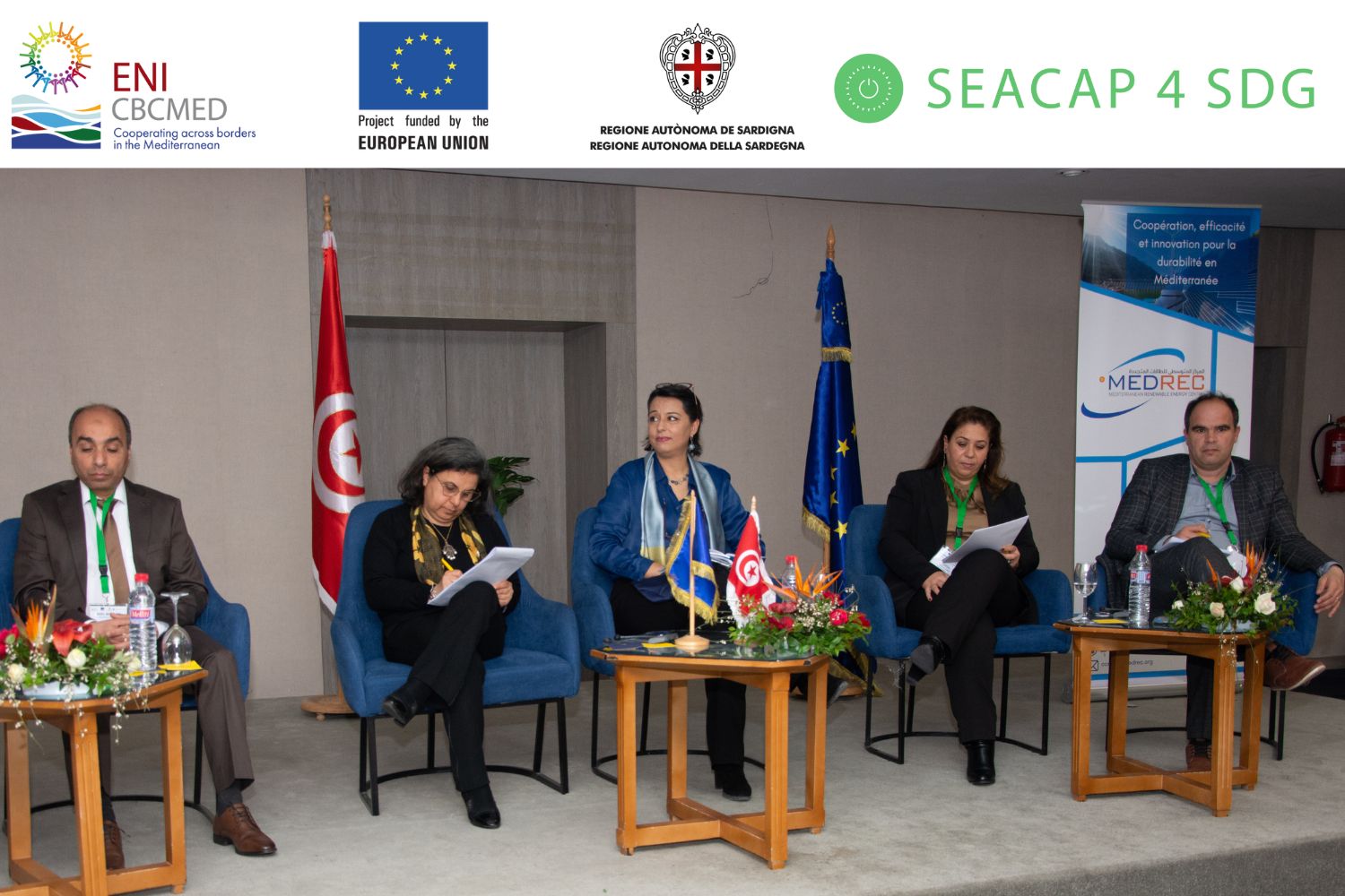 SEACAP4SDG organizes an event on Green and Efficient Cities for a Sustainable Mediterranean in Tunisia