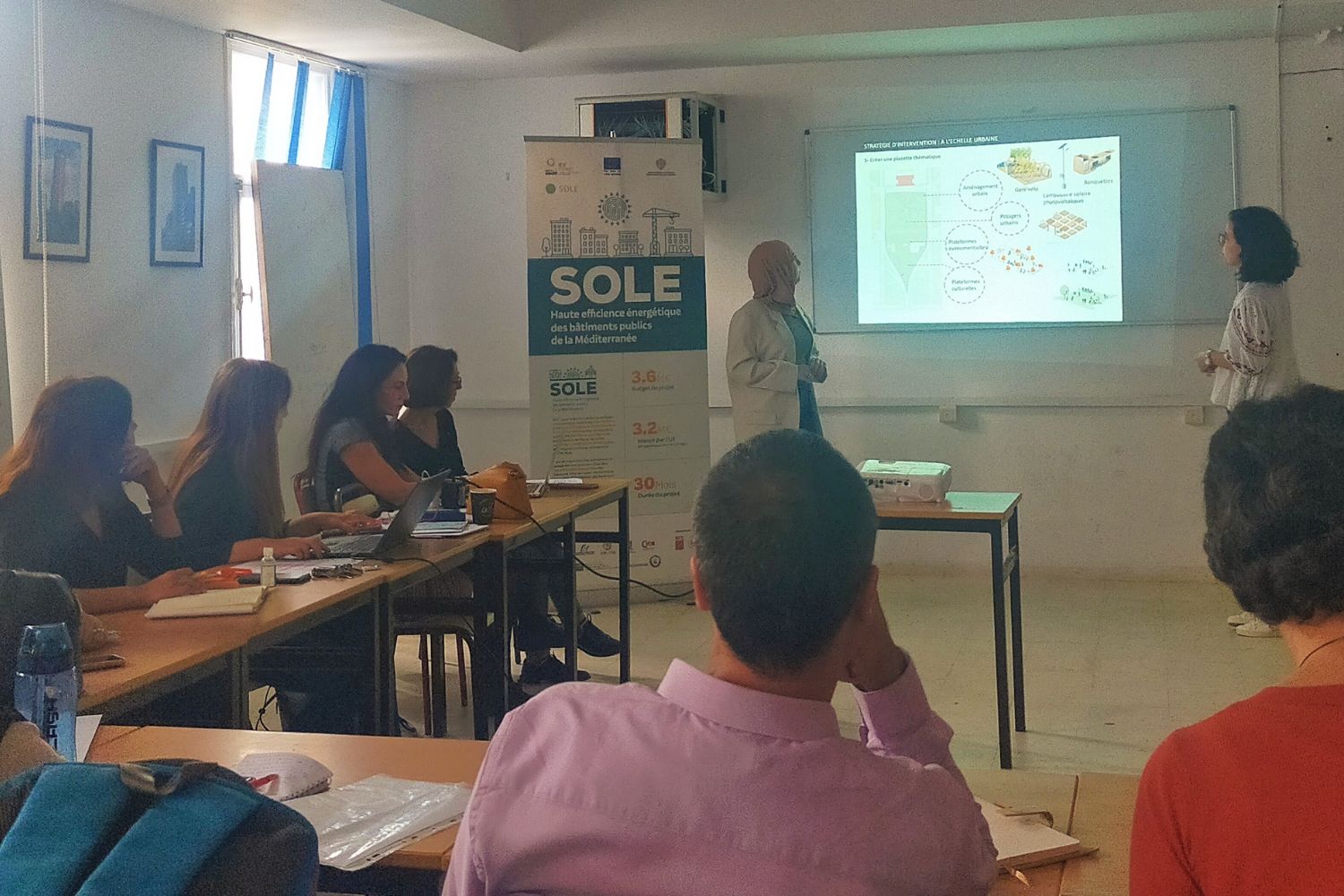 [SEACAP4SDG] An energy renovation package proposed for Bizerte pilot building by Tunisian students