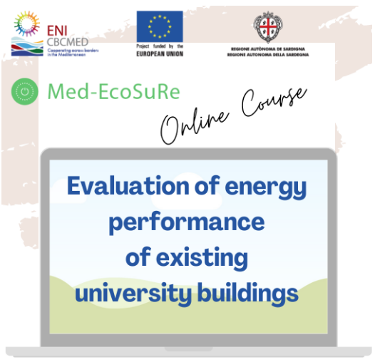 Med-EcoSuRe launches an online training course on the evaluation of energy performance of existing university buildings